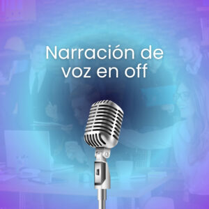 Narración de voz